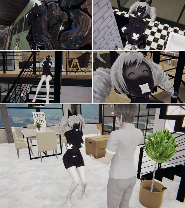 为期一年的失误2 胶衣 乳胶 性偶 控制 束缚 BDSM 伸喉 朝吹 高跟 人形 全包 阳具 中文剧情向预览图