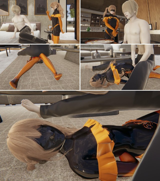 催眠APP女友2 乳胶 长手套 胶袜 催眠 强制 乳贴 BDSM 意识修改 中文剧情向预览图