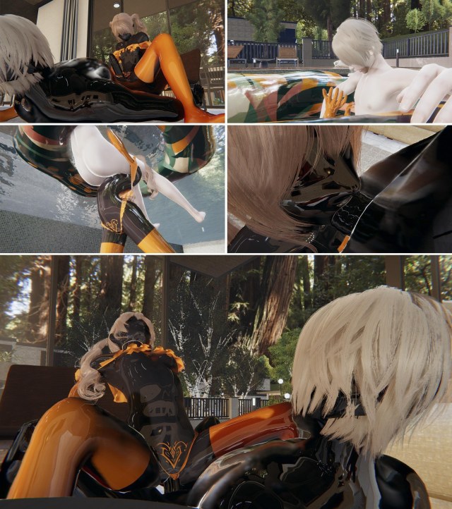 催眠APP女友3 乳胶衣 长手套 胶袜 催眠 强制 乳贴 BDSM 意识修改 中文剧情向预览图