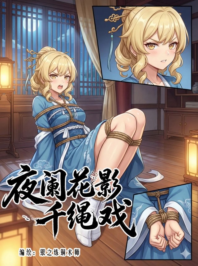 夜阑花影千绳戏【驷马 恋足 麻袋 捆绑 堵嘴】预览图