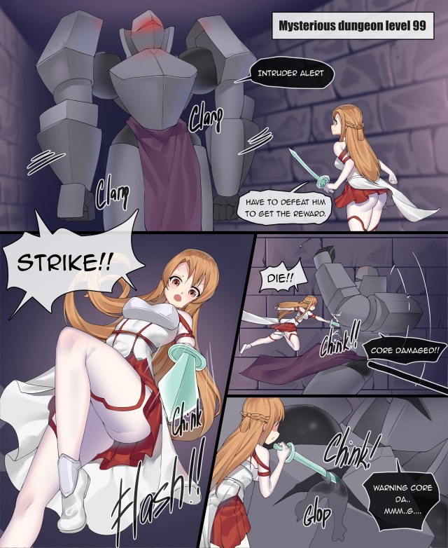 战败的亚丝娜预览图