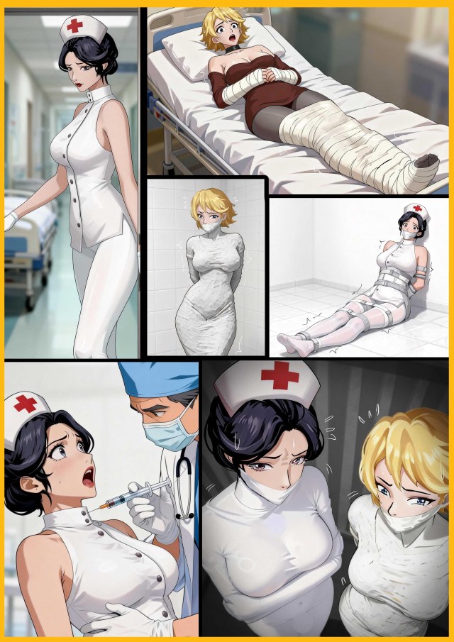 《密封的绝望》医院地下室的恐怖真相 受困的富豪美女 被拘束的御姐护士 从石膏雕像到乳胶人棍 她们连挣扎都成了奢望预览图