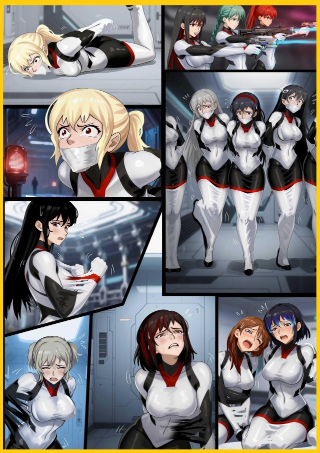 《拘束空间02——空间站的沦陷》紧身衣化血肉枷锁，黏合四肢、封死咽喉，将女船员锻成无声人棍 百余名女船员从科研精英沦为无差别人形傀儡预览图