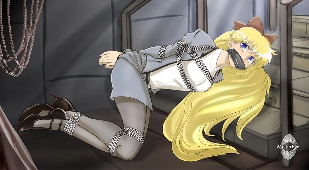 美女总经理中计被熊孩子紧缚捆绑玩弄封面