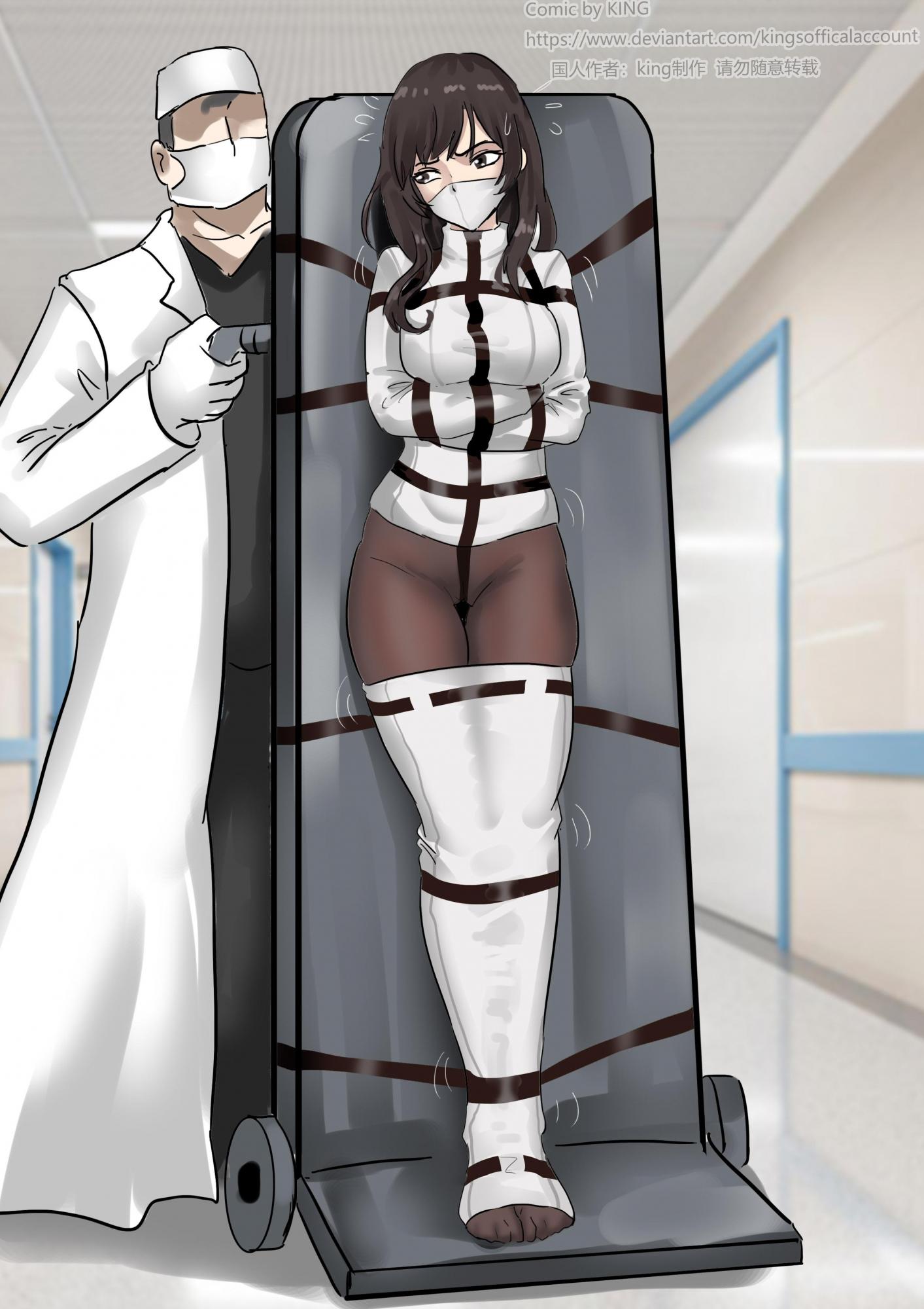 高傲御姐律师被变成精神病拘束封面