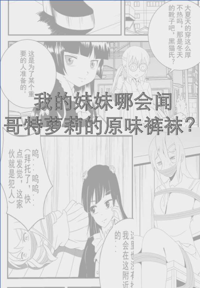 我的妹妹哪会闻哥特萝莉的原味裤袜？预览图