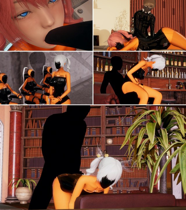 乳胶迷案13  乳胶 玩弄 调教 面具 束缚 紧身衣 堵嘴 人形 全头面罩 游戏 人形 拘束 BDSM 中文剧情向预览图