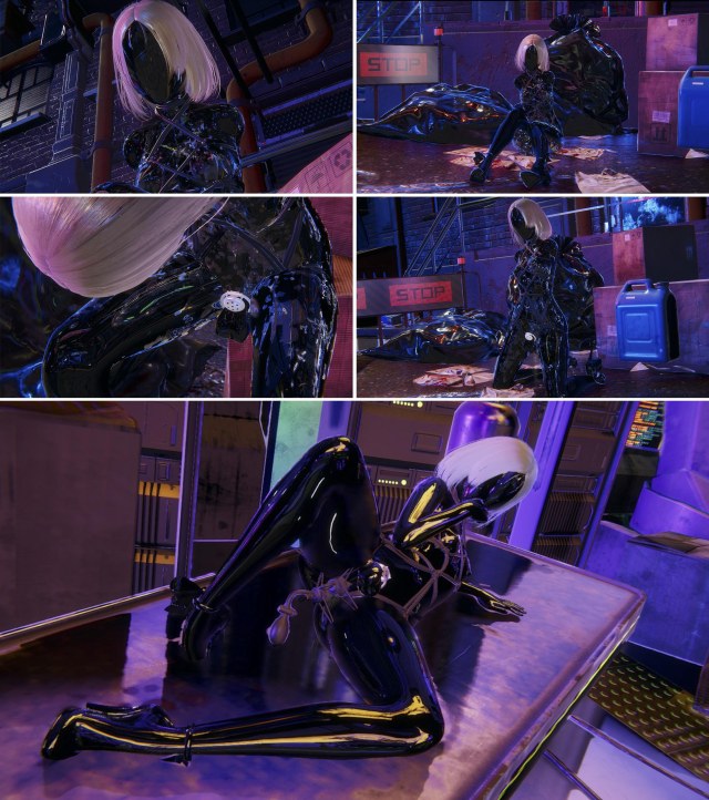 Prisoner's Revenge Gelcoat Playing with Tights Gagging Humanoid Masked BDSM Bound Incontinence Sex Puppet All InclusivPreview