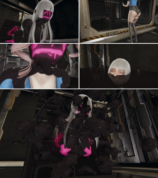 黑箱 胶衣 控制 乳胶 转化 恶堕 堵嘴 人形 性偶 全包 监狱 中文剧情向预览图