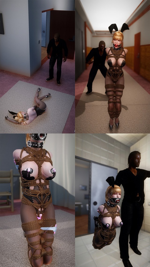 The Elder Scrolls V Mini-Episode Bunny Searchers Fail to Go Undercover and Get Tightly Bonded and ConditionedPreview