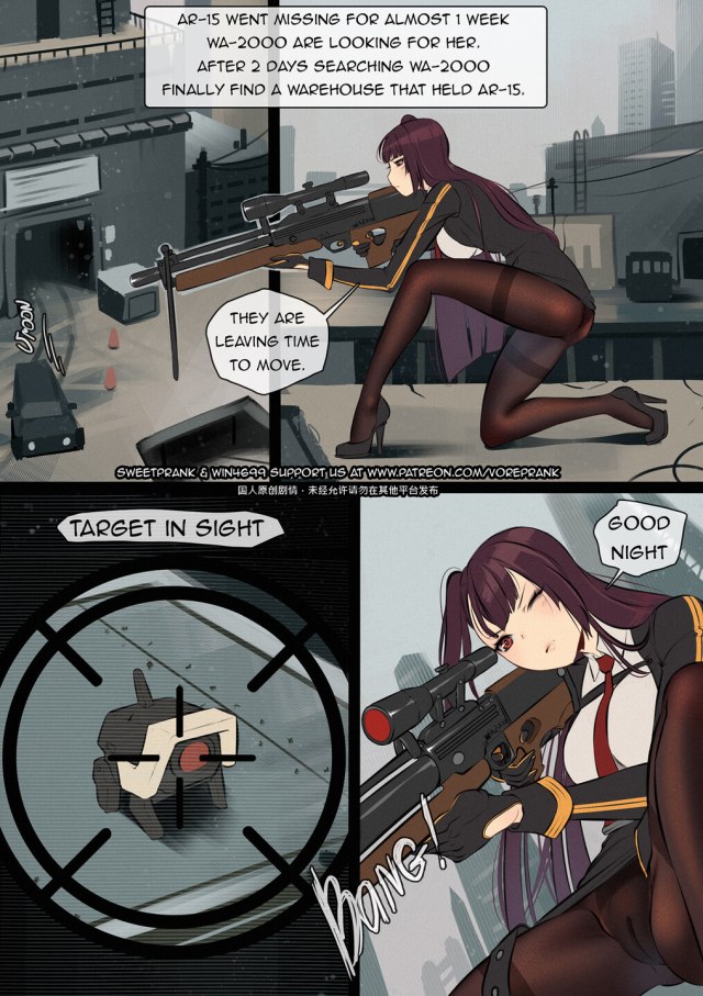 Hunters and Hunted (Maiden Front WA2000)Preview