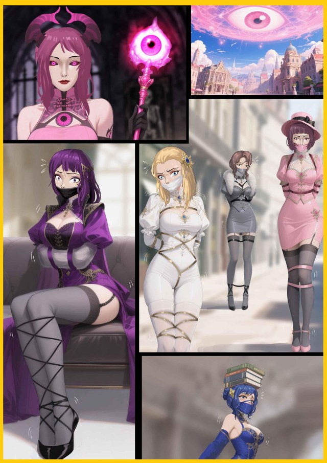 "Trapped in the Mighty King's Trap-Extra: The City of Bondage 01" The King hypnotizes the city, the rules of the worldPreview