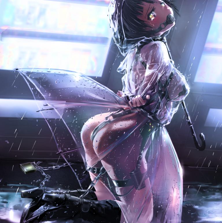 困在雨衣里的神秘女孩小说封面