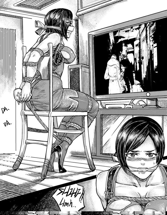 自缚少女陈瑾——被闺蜜发现后强制爱＆拘束调教蹂躏经历封面