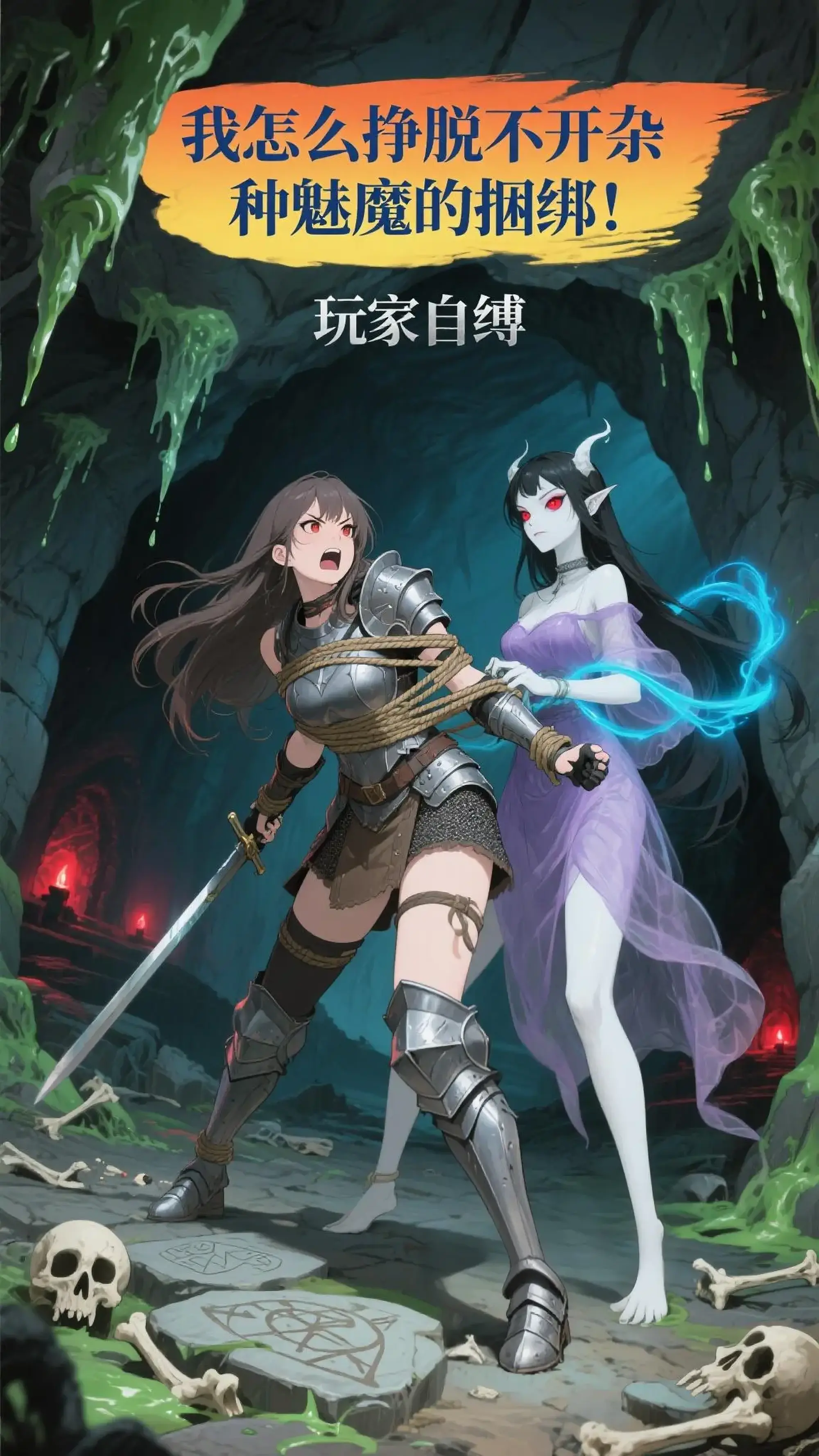 人魔两族强者:我怎么挣脱不开杂种魅魔的捆绑!小说封面