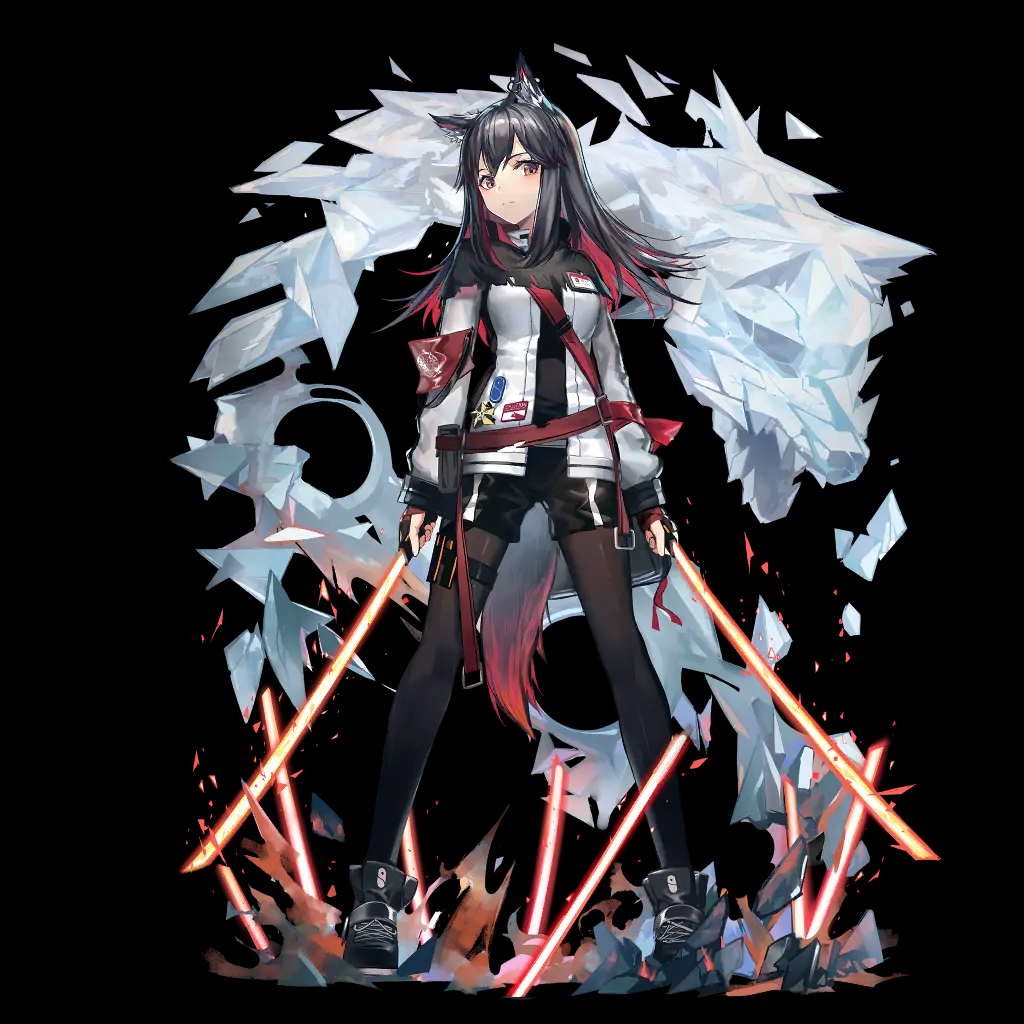 【明日方舟捕获】塔露拉篇（1）消失的前整合运动首领，塔露拉，车库里，蓄势待发的重机车"地狱火"封面